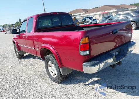 2000 Toyota Tundra Access Cab Limited из США, поврежденный, VIN 5TBBT4818YS068407